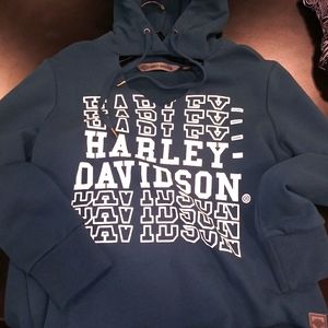 Womens harley davidson sweat shirt